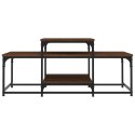 STOLIK KAWOWY BRĄZOWY DĄB 102X60X45CM