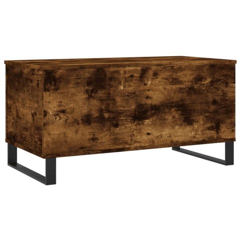STOLIK KAWOWY PRZYDYMIONY DĄB 90X445X45CM