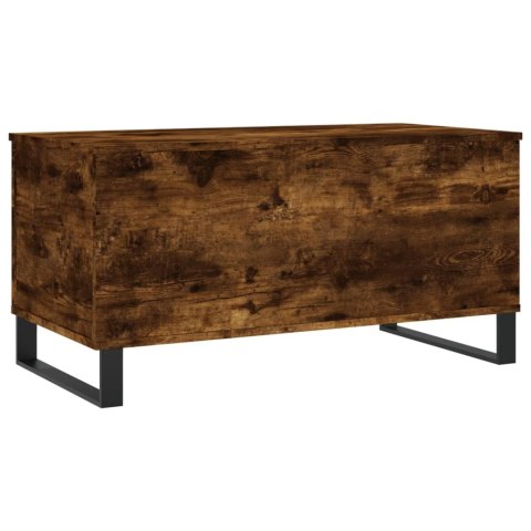 STOLIK KAWOWY PRZYDYMIONY DĄB 90X445X45CM
