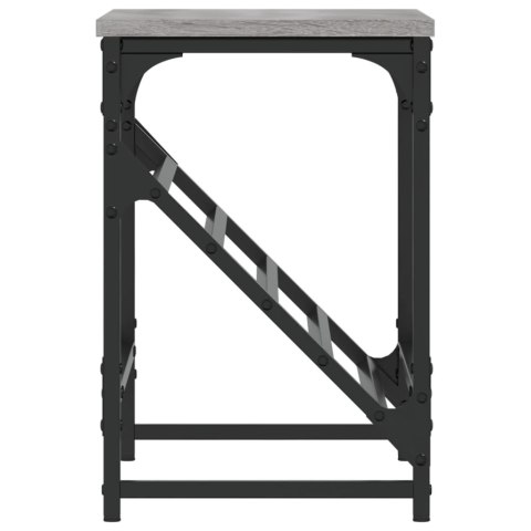 STOJAK NA BUTY SZARY DĄB SONOMA 60X30X45CM