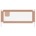 BARIERKA OCHRONNA DO ŁÓŻKA OSŁONA BRAMKA -BED RAIL 190X25CM TAUPE