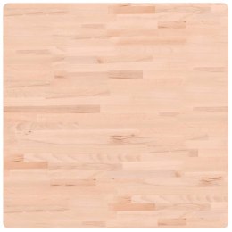 BLAT DO STOŁU 80X80X2 5CM KWADRATOWY LITE DREWNO BUKOWE