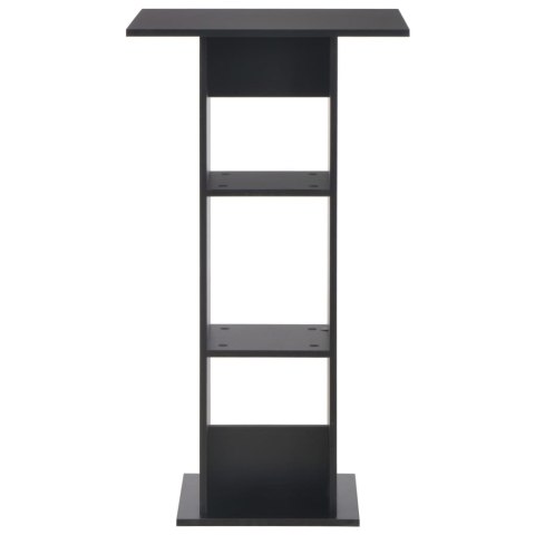 STOLIK BAROWY CZARNY 60X60X110CM