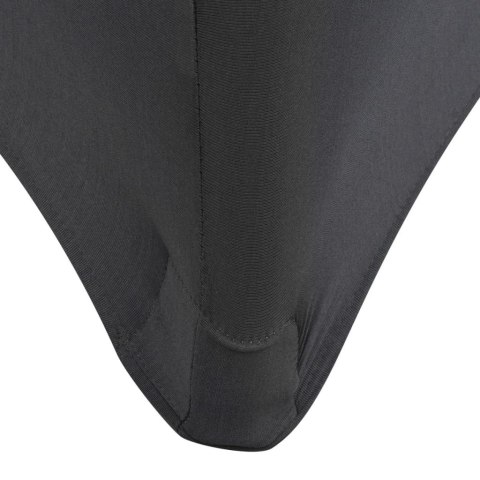 ELASTYCZNE POKROWCE NA STÓŁ 243X76X74CM 2 SZT. ANTRACYTOWY