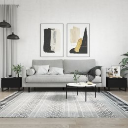 STOLIKI KAWOWE 2 SZT. CZARNE 50X46X35CM