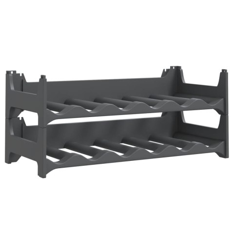 STOJAK NA WINO NA 12 BUTELEK PP SZTAPLOWANY