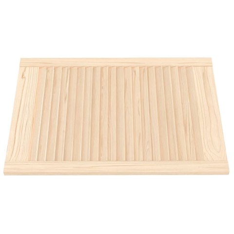 DRZWI ŻALUZJOWE 2 SZT. LITE DREWNO SOSNOWE 69X49,4CM