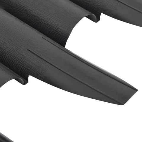 OBRZEŻA TRAWNIKOWE 36 SZT. ANTRACYTOWE 10M PP