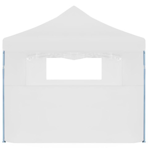 SKŁADANY NAMIOT IMPREZOWY Z 5 ŚCIANAMI BOCZNYMI 3X9M BIAŁY