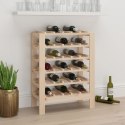 STOJAK NA WINO 61,5X30X82CM LITE DREWNO SOSNOWE