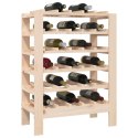 STOJAK NA WINO 61,5X30X82CM LITE DREWNO SOSNOWE