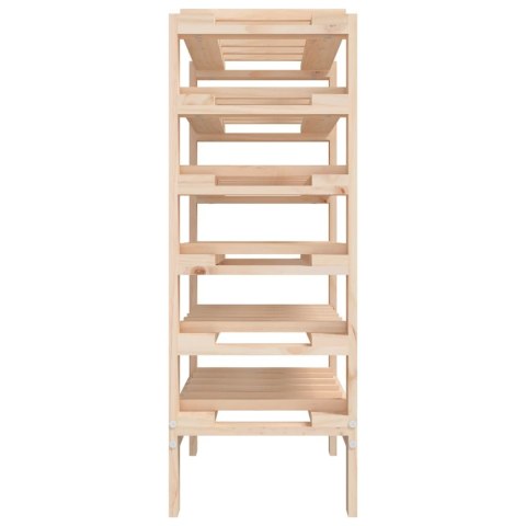 STOJAK NA WINO 61,5X30X82CM LITE DREWNO SOSNOWE