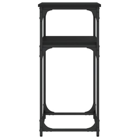 STOLIK KONSOLOWY CZARNY 75X35,5X75CM