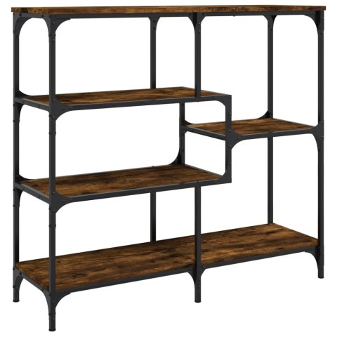 STOLIK KONSOLOWY PRZYDYMIONY DĄB 103X32X95CM