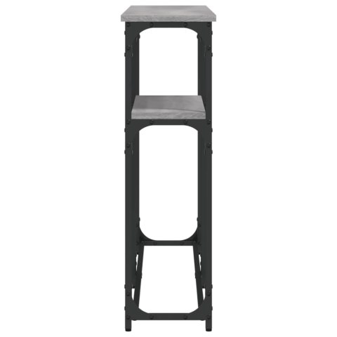 STOLIK KONSOLOWY SZARY DĄB SONOMA 145X22,5X75CM