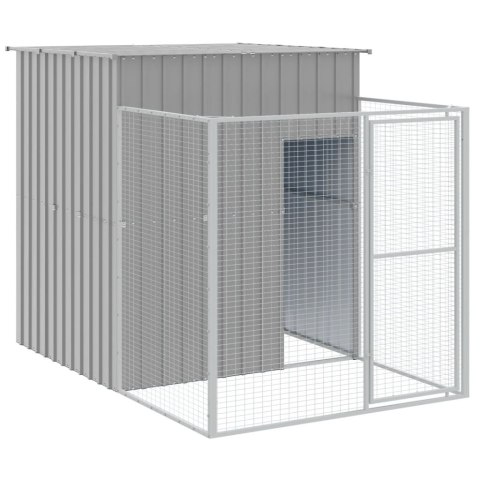 BUDA DLA PSA Z WYBIEGIEM 165X251X181CM STAL