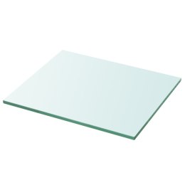 PÓŁKI 2 SZT. PANEL Z PRZEZROCZYSTEGO SZKŁA 30X20CM