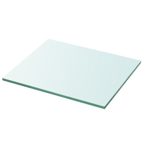 PÓŁKI 2 SZT. PANEL Z PRZEZROCZYSTEGO SZKŁA 30X20CM