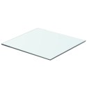 PÓŁKI 2 SZT. PANEL Z PRZEZROCZYSTEGO SZKŁA 40X30CM