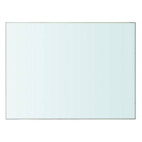 PÓŁKI 2 SZT. PANEL Z PRZEZROCZYSTEGO SZKŁA 40X30CM