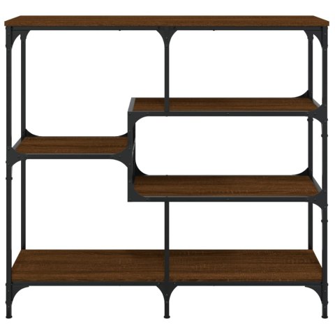 STOLIK KONSOLOWY BRĄZOWY DĄB 103X32X95CM