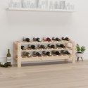 STOJAK NA WINO 109,5X30X42CM LITE DREWNO SOSNOWE