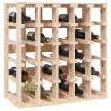 STOJAK NA WINO 58,5X33X60,5CM LITE DREWNO SOSNOWE