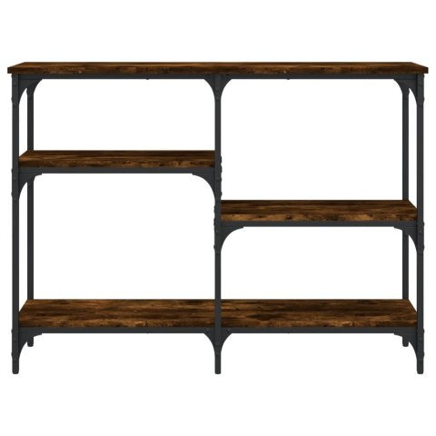 STOLIK KONSOLOWY PRZYDYMIONY DĄB 102X29X75CM