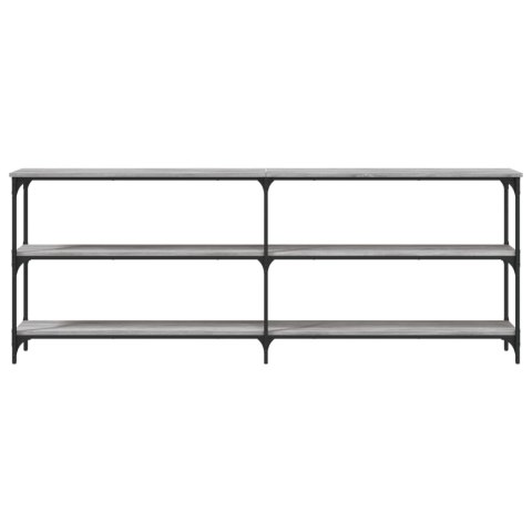 STOLIK KONSOLOWY SZARY DĄB SONOMA 200X29X75CM