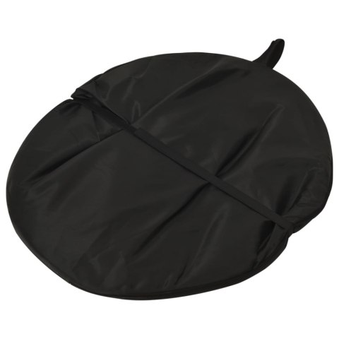 OWALNE TŁO STUDYJNE 2-W-1 ZIELONO-NIEBIESKIE 200X150CM