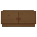 STOLIK KAWOWY MIODOWY BRĄZ 80X50X35CM LITE DREWNO SOSNOWE