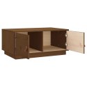 STOLIK KAWOWY MIODOWY BRĄZ 80X50X35CM LITE DREWNO SOSNOWE