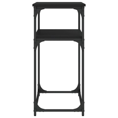 STOLIK KONSOLOWY CZARNY 100X35,5X75CM