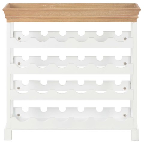 SZAFKA NA WINO BIAŁA 70X22,5X70,5CM