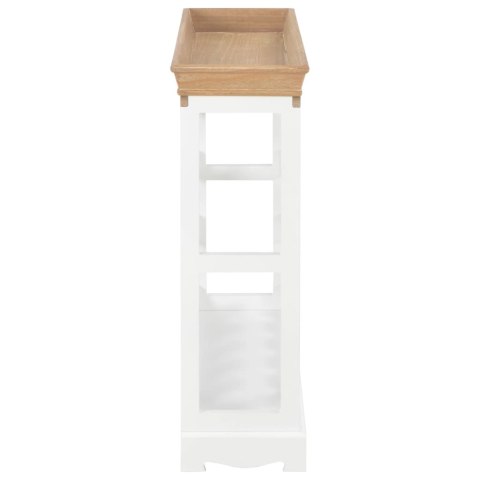 SZAFKA NA WINO BIAŁA 70X22,5X70,5CM