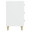 SZAFKA NOCNA BIAŁA 40X40X66CM