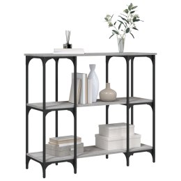 STOLIK KONSOLOWY SZARY DĄB SONOMA 102X35X90CM