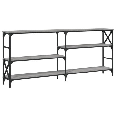 STOLIK KONSOLOWY SZARY DĄB SONOMA 180X29X76,5CM