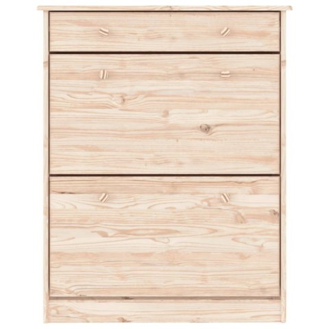 SZAFKA NA BUTY ALTA 77X35X96CM DREWNO SOSNOWE