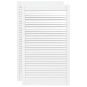 DRZWI ŻALUZJOWE 2 SZT. DREWNO SOSNOWE BIAŁE 99,3X 59,4CM