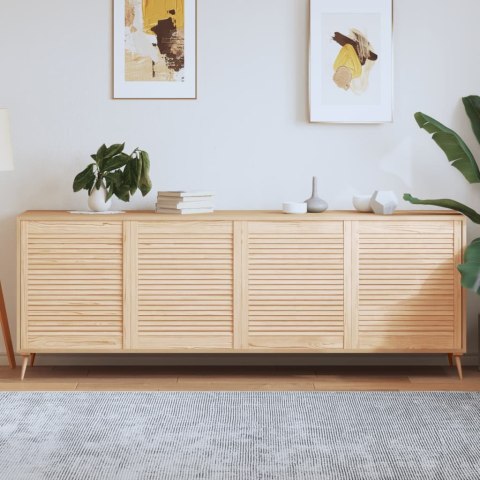 DRZWI ŻALUZJOWE 4 SZT. LITE DREWNO SOSNOWE 69X 59,4CM