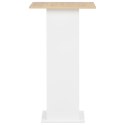 STOLIK BAROWY BIEL I DĄB SONOMA 60X 60X 110CM