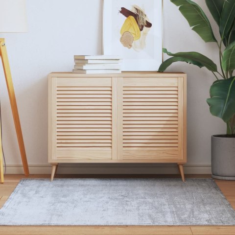 DRZWI ŻALUZJOWE 2 SZT. LITE DREWNO SOSNOWE 61,5X 49,4CM