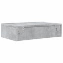 SZAFKA TELEWIZYJNA Z LED SZAROŚĆ BETONU 60X35X15,5CM