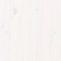 ŁAWKA OGRODOWA BIAŁA 108X35X45CM LITE DREWNO SOSNOWE