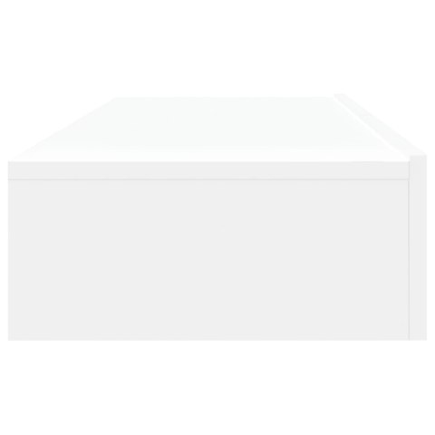 SZAFKI TELEWIZYJNE Z LED 2 SZT. BIAŁE 60X35X15,5CM