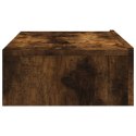 SZAFKA TELEWIZYJNA Z LED PRZYDYMIONY DĄB 60X35X15,5CM