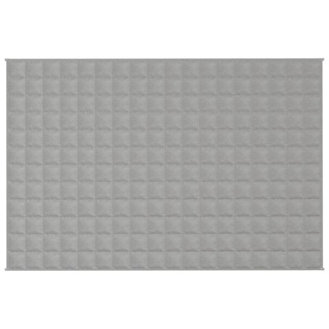 KOC OBCIĄŻENIOWY SZARY 120X180CM 5KG TKANINA