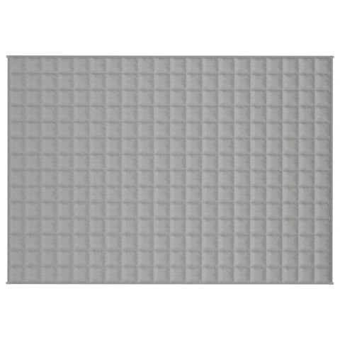 KOC OBCIĄŻENIOWY SZARY 137X200CM 6KG TKANINA