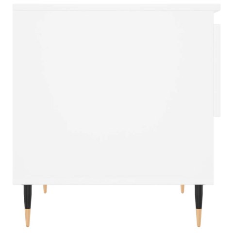 STOLIK KAWOWY BIAŁY 50X46X50CM
